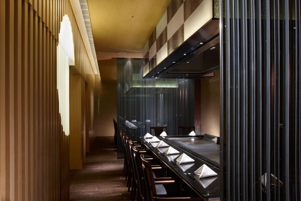 Hotel The Okura Prestige Taipeh Exterior foto Interior of the restaurant