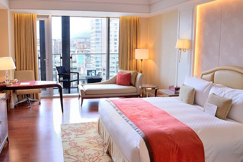 Hotel The Okura Prestige Taipeh Exterior foto Deluxe Room
