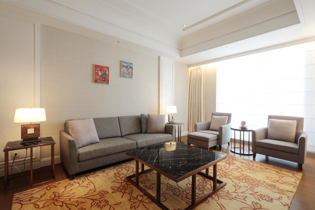 Hotel The Okura Prestige Taipeh Exterior foto Living room